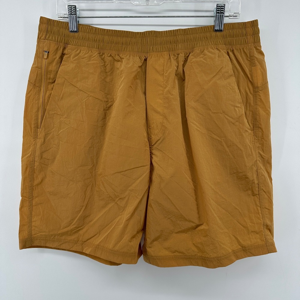 VRST Mens All-In Unlined Short 7 Inch Palomino Gold Shine L VRST-F25-JK-AIUS7